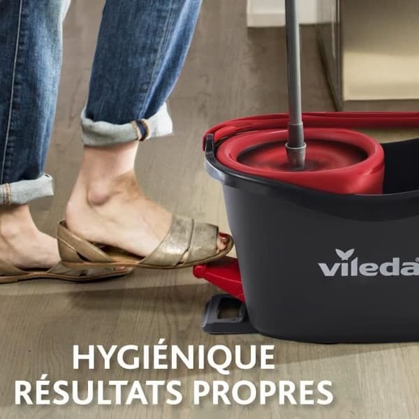 VILEDA Set Easywring ren mopp + snurrhink
