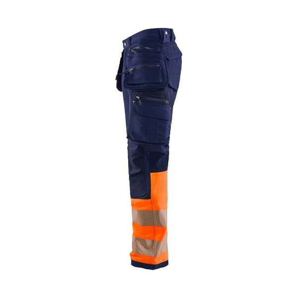 Blaklader 4D stretch arbetsbyxor med hög synlighet