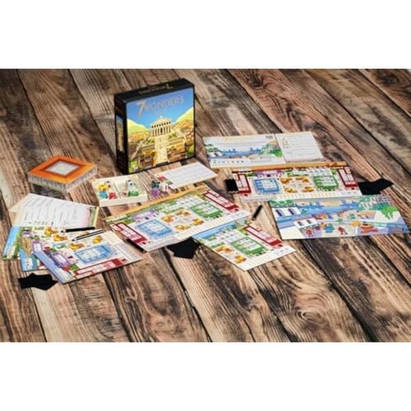 7 Underverk versionen av Des - ASMODEE - REP7WD01FR - Blå - Från 5 år