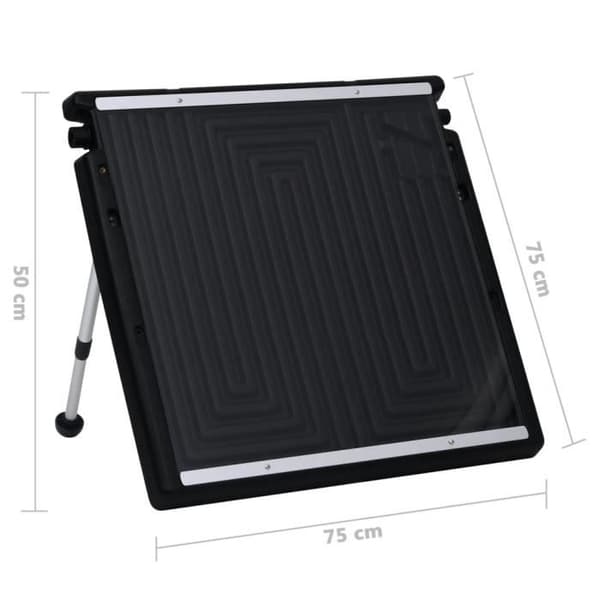 vidaXL Solar Pool Värmepanel 75x75 cm 313987