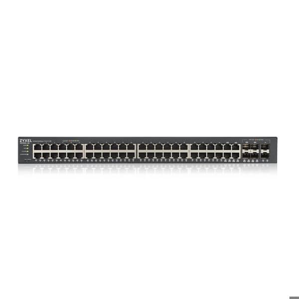 Ethernet-switch - ZYXEL - GS1920-48V2 - 48 portar - Hanterbar - Modulär - Monterbar