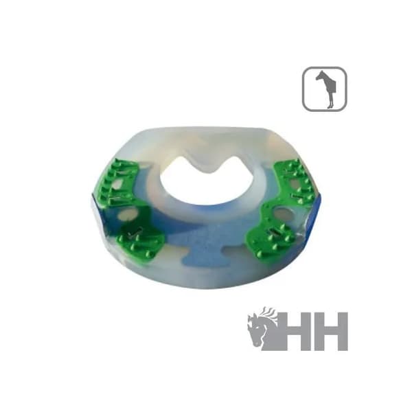 Hästsko med 2 framklackar Duplo Extra Klippt - vit - Vit - 154 mm