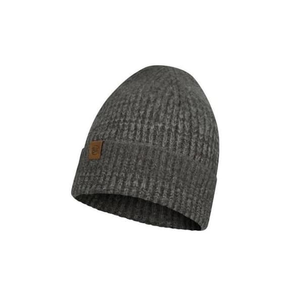 BUFF Stickad Mössa Grafit - Unisex vuxen, varm höst/vinter