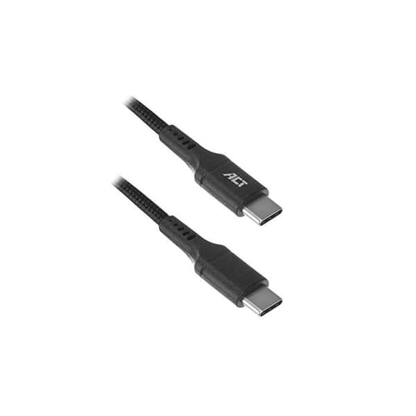 ACT USB 2.0 C hane - C hane laddnings-/datakabel 60 W - 1 m