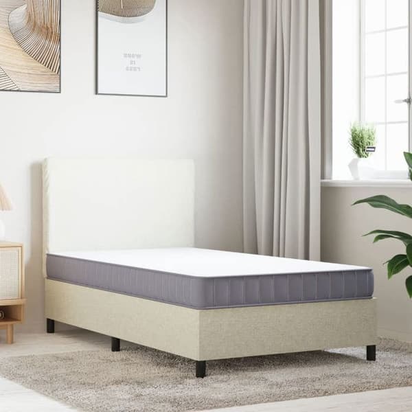 vidaXL Medium Soft Foam Madrass 100x200 cm 373021