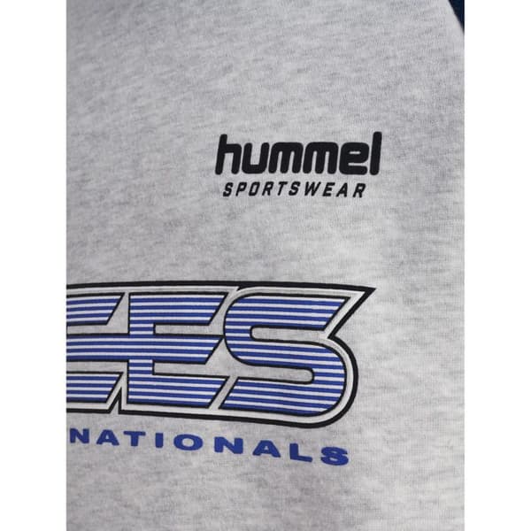 Hummel Iconic Crew BEES barntröja - ljusgrå melange