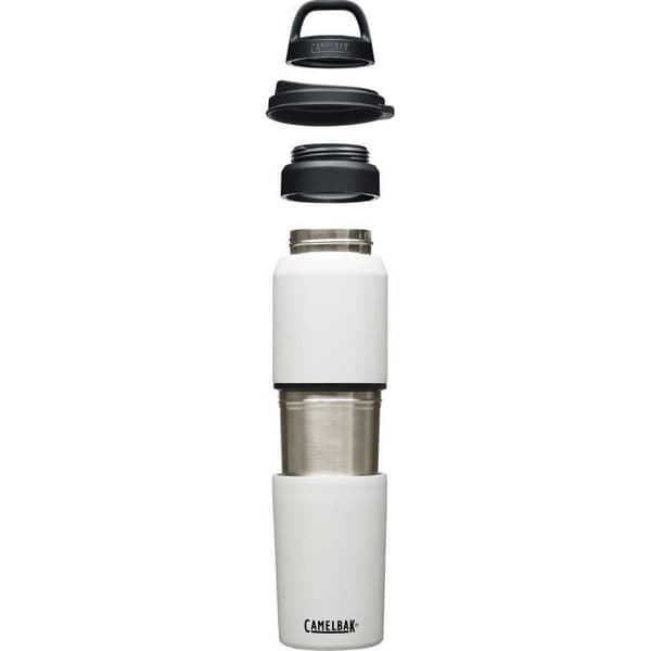 Termosflaska - CamelBak - MultiBev - Rostfritt stål - 0,65/0,5 L - Vit