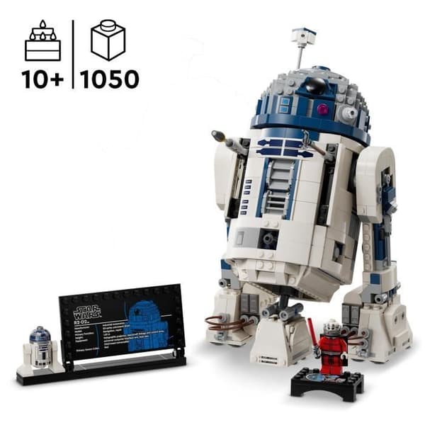 LEGO Star Wars 75379 R2-D2, byggbar droidleksak, present till barn, kamplek