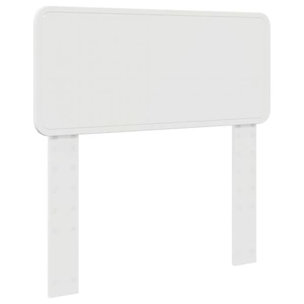 Sänggavel - VIDAXL - 80 cm - Blank vit - Ingenjörsträ - Nutida