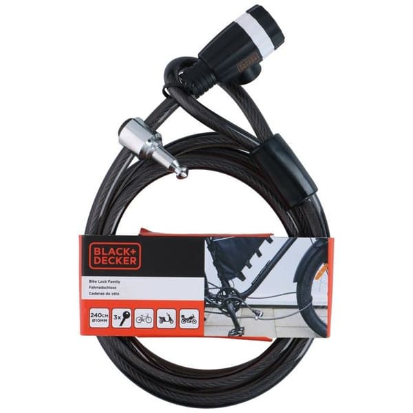 BLACK+DECKER Cykellås BXCHBL7005