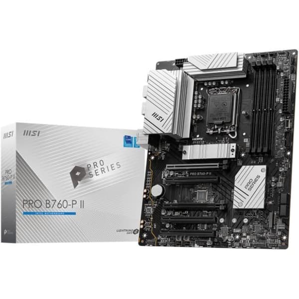 Moderkort - MSI - PRO B760-P II moderkort Intel B760 LGA 1700 ATX