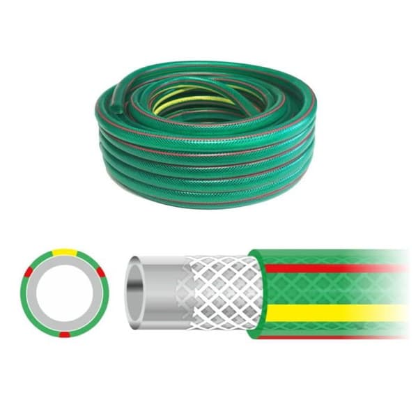 AWTOOLS högkvalitativ trädgårdsslang 3/4" 50 m