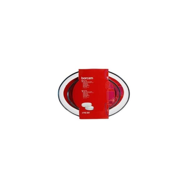 Set med 2 ovala glasfat - 5 five simply smart