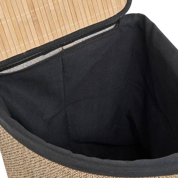 Hörnbambu tvättkorg 48L - 5 five simply smart