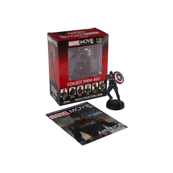 Captain America Marvel Movie Collection 1/16 figur - Eaglemoss Publications Ltd.