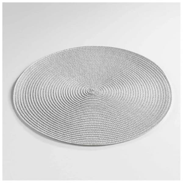 Duk - DECORLINE - Zebulon - 35 cm - Grå - Polypropylen