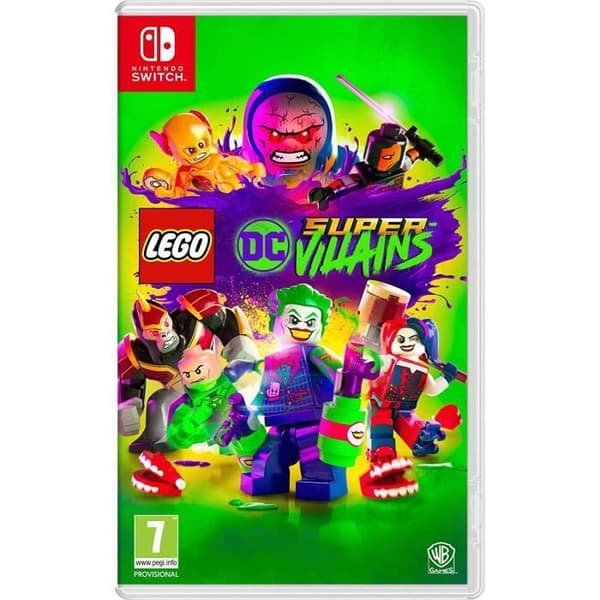 Videospel - Warner Bros. - Lego DC Superskurkar - Nintendo Switch - 1-2 spelare - Action