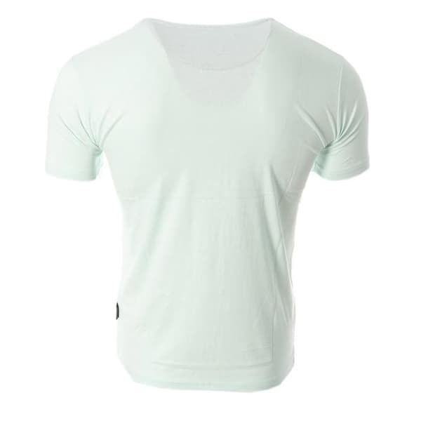 Blå T-shirt för män La Maison Blaggio MORO