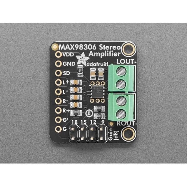 Adafruit Stereo 3.7W Klass D Ljudförstärkare MAX98306