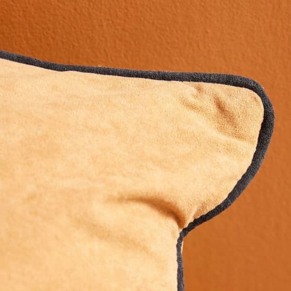 Coussin - IDAG - MATCHA - 45 x 45 cm - Sammet - Orange