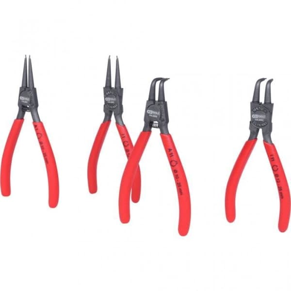 Bågklämma tång - KS TOOLS - 12-25mm - 4st - Kromvanadiumstål