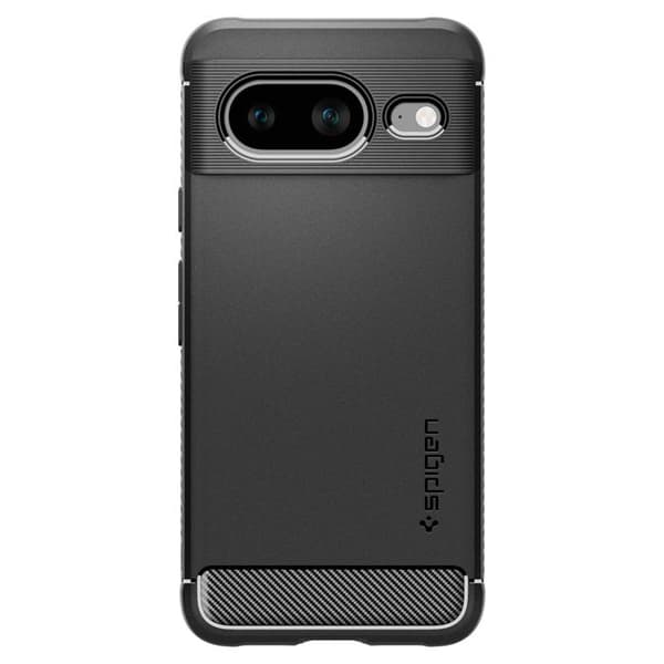 Skal för Google Pixel 8 - Spigen Rugged Armor - Svart