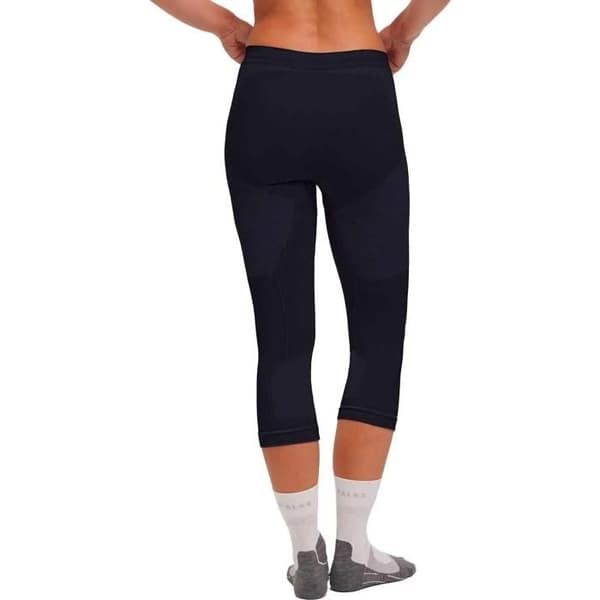 Legging 3/4 dam Falke Warm - svart