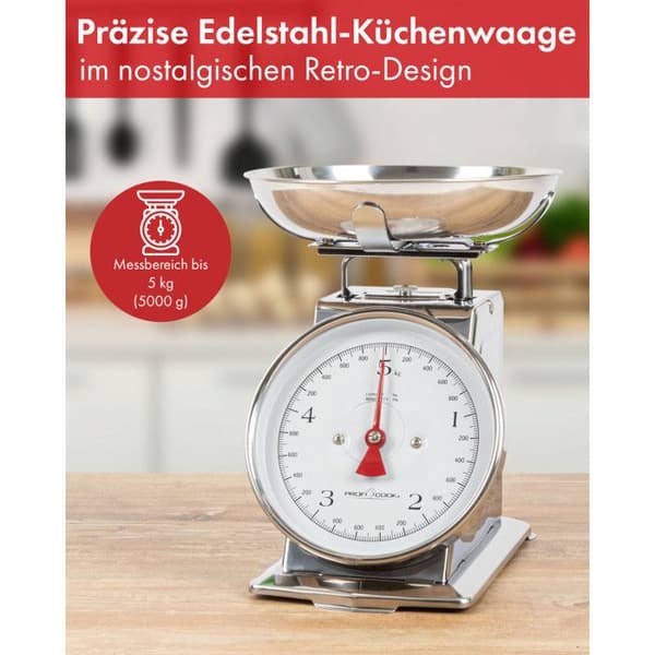 Proficook PC-KW1247 retro köksvåg