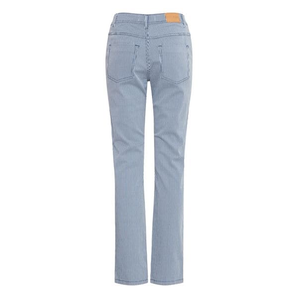 Räta randiga byxor dam Pulz Jeans Nolly