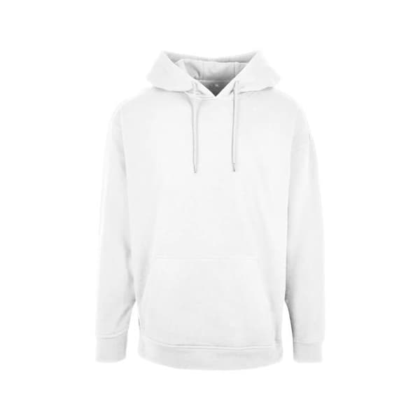 Oversized hoodie Build Your Brand Basic - vit