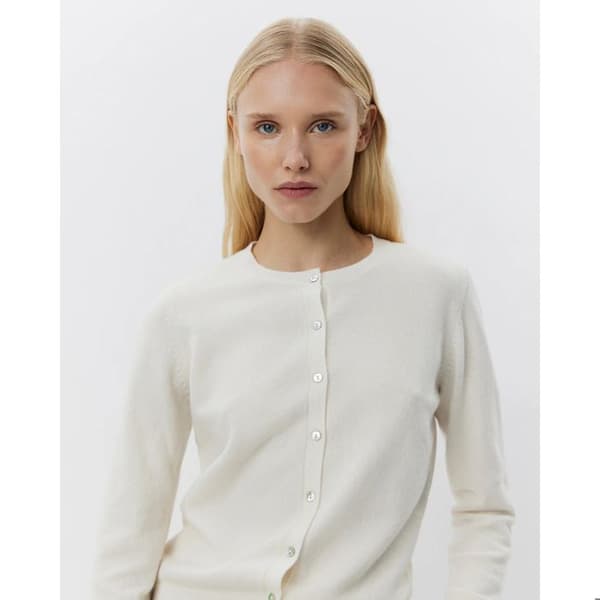 Cardigan dam Sofie Schnoor Cissesw - off white