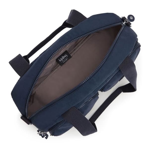 Crossbody axelväska - kipling - Cool Defea Medium - Blå - 100% polyamid - 415 g