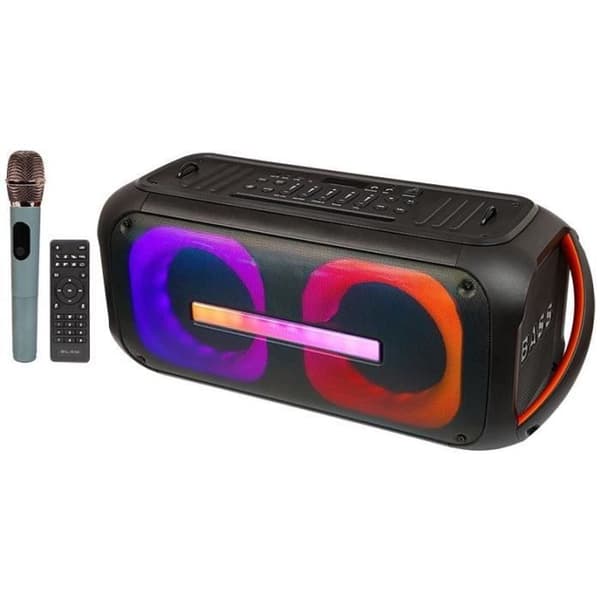 Bluetooth-högtalare - BLOW - Bärbar Boombox - USB - Trådlös - Svart