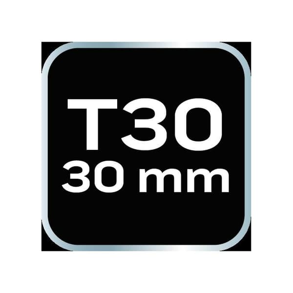 TORX-topp - NEO TOOLS - T30 - Legerat stål S2 - 30 mm - 2 st