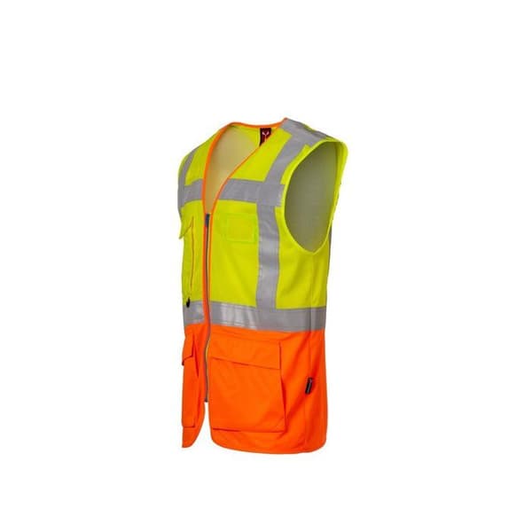 Payper Wear Extra Mesh säkerhetsväst - fluorescerande gul/ fluorescerande orange