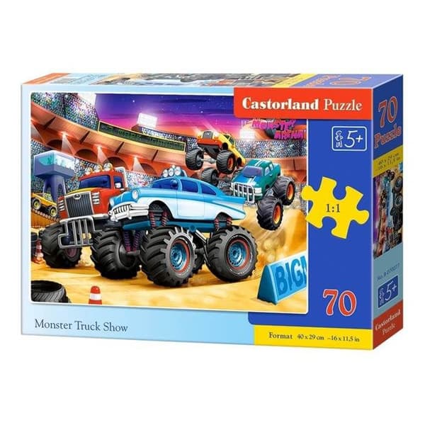 Pussel 70 bitar: Monster Truck-show