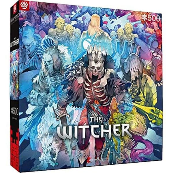 Pussel - BRA BYTE - The Witcher: Monsterfraktion - 500 bitar - Optimala grafik - 68,3x48 cm