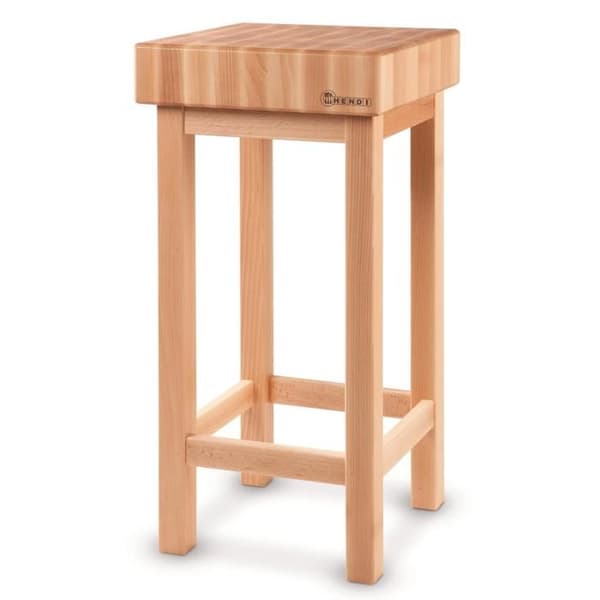 Bokblock av bokträ 500 x 200 mm - Hendi 506011