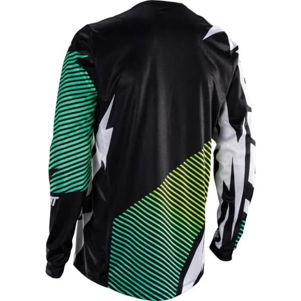 Långärmad motocrosströja Leatt 3.5 - vit/svart/grön