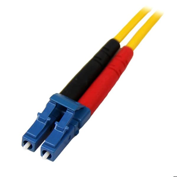 Nätverksfiberkabel - STARTECH - LC till LC - Duplex Monomode 9/125 - Gul - 7 m