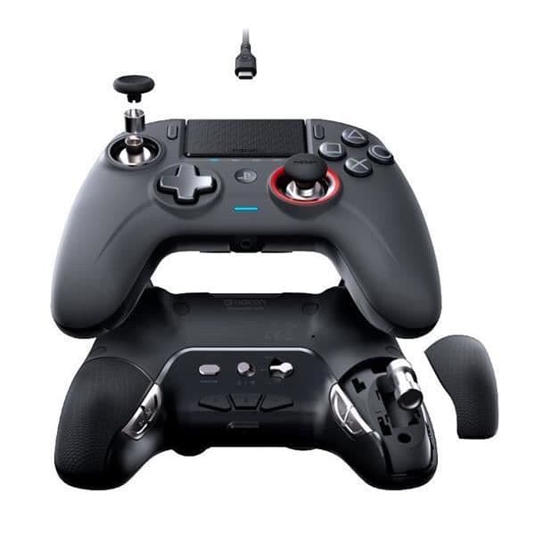 Spelkontroll - NACON - Revolution Unlimited Pro Controller V3 - Svart - PC - Med kabel & utan kabel