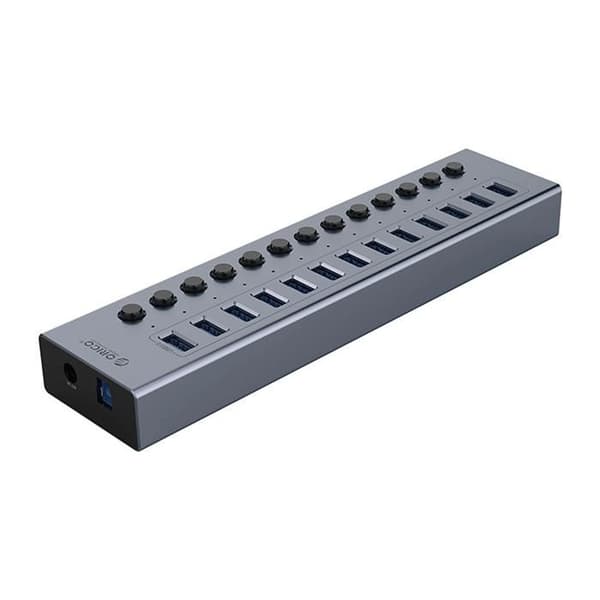 Orico Hub 13X Usb-A För Datorer Med Strömbrytare För Windows Macbook Bärbara Datorer