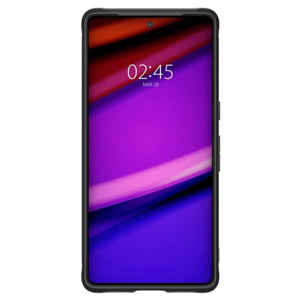 Fodral - SPIGEN - Robust rustning - Google Pixel 7 Pro - Mjuk - Svart - Luftkuddeskydd