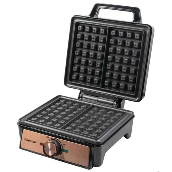 Bestron AWM100CO Våffeljärn Copper Collection 1600W - 2 våfflor