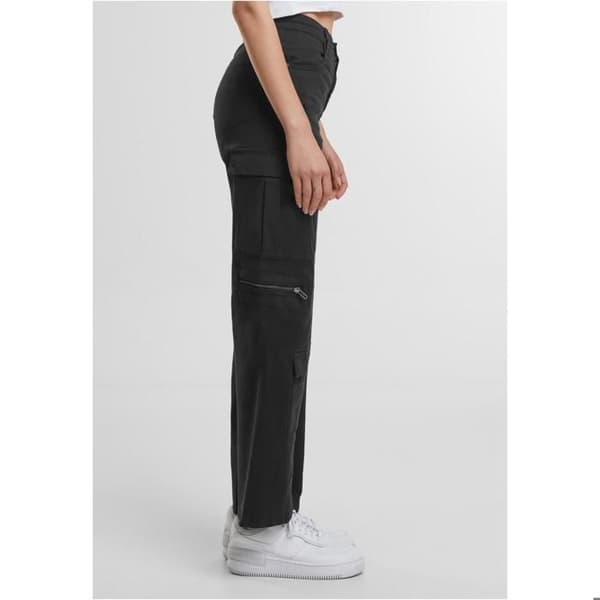 Urban Classics dam byxor i stretchig twill