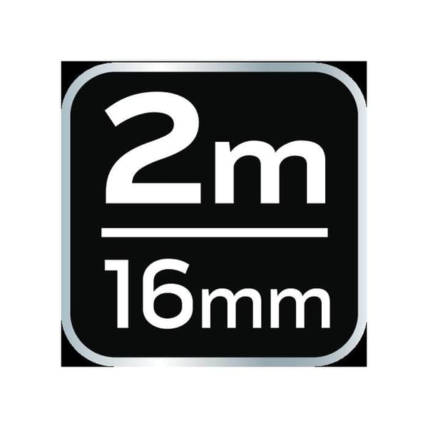 Måttband - NEO TOOLS - 2 m - Laminatstål - Magnet - Ergonomsik
