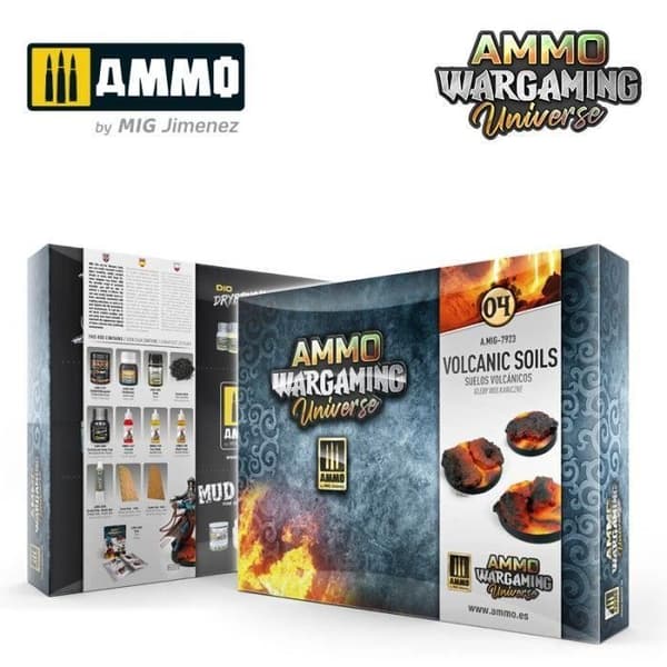 AMMO WARGAMING UNIVERSE 04 - Vulkaniska jordar