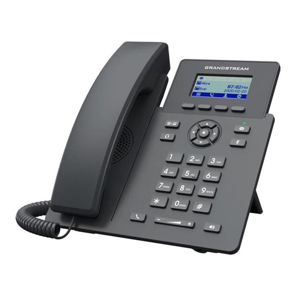 IP-telefon - Grandstream - GRP2601 - 2 SIP-konton - 2,41" LCD-skärm - EHS-kompatibel