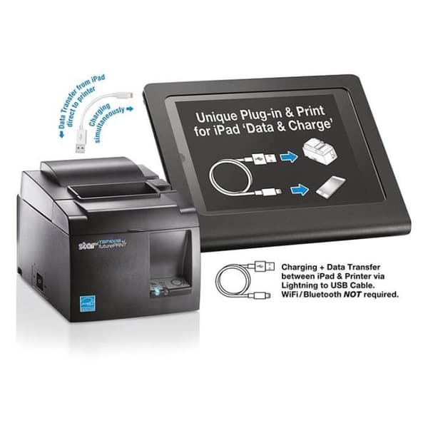 Star TSP143IIIBI2 Bluetooth, UberEats, svart
