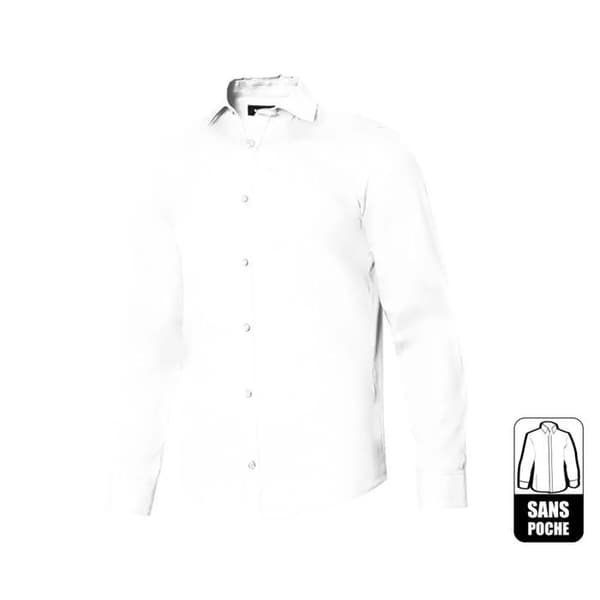 Polycotton-skjorta Velilla - vit
